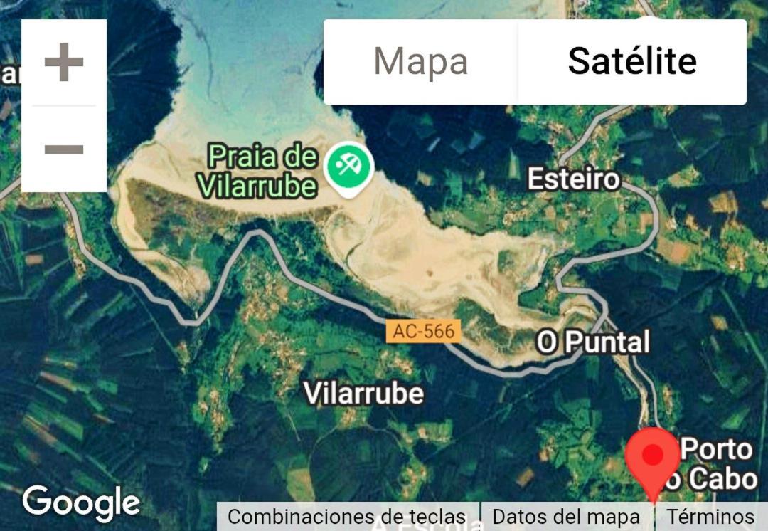 הוילה ואלדוויניו A Casa Do Porto Cerca De Cedeira Y De La Playa De Pantin מראה חיצוני תמונה